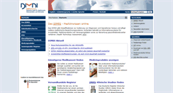 Desktop Screenshot of dimdi.de
